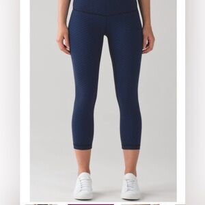 LULULEMON WUNDER UNDER CROP LEGGINGS